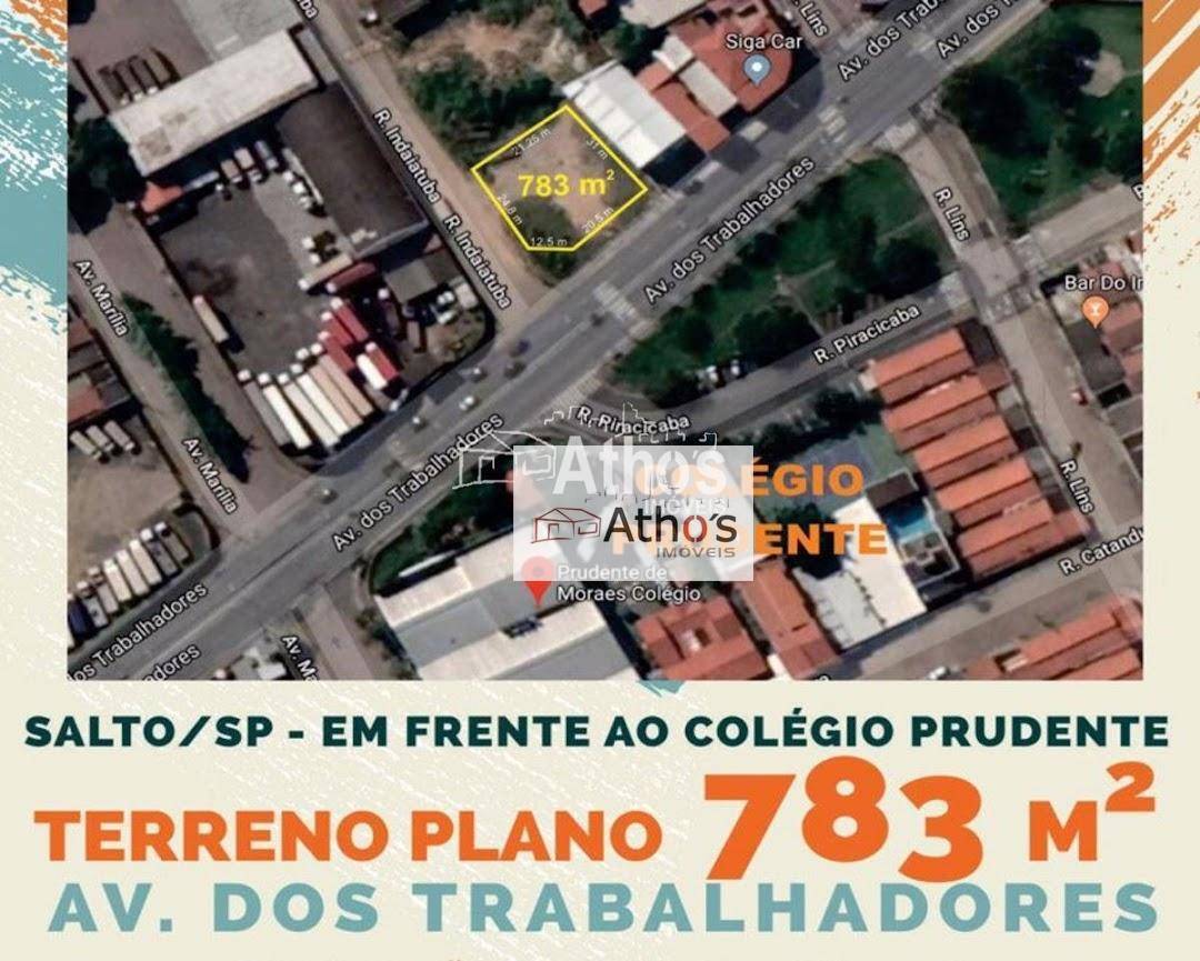 Terreno à venda, Jardim Marília, Salto /SP, Misto com 783m², 5 minutos do centro