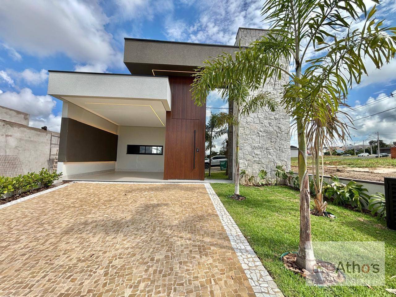 BELÍSSIMA CASA 3 SUÍTES C/ PISCINA - CONDOMÍNIO JARDIM PARK VISTA REAL - INDAIATUBA - SP