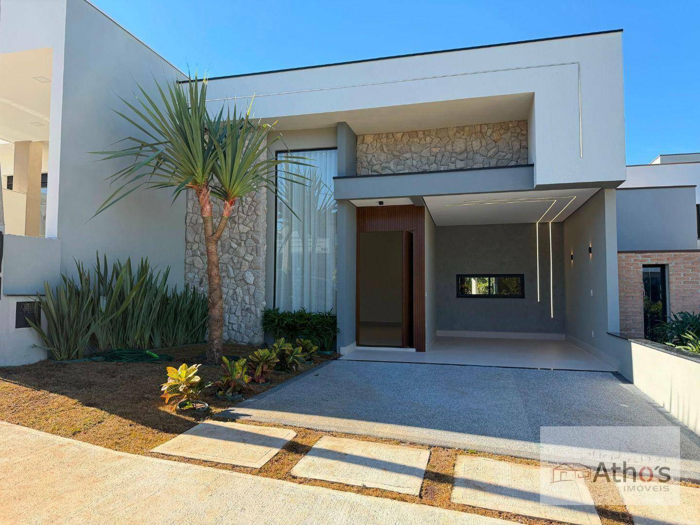 BELÍSSIMA CASA 3 SUÍTES C/ PISCINA - CONDOMÍNIO JARDIM PARK VISTA REAL - INDAIATUBA - SP